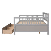 Modern DreamHaus multifunctional daybed with sleek design and built-in storage drawers, ideal for space-saving bedrooms.