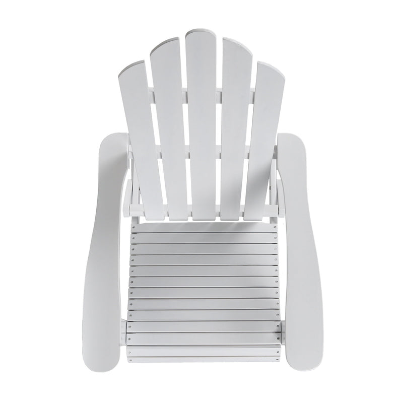 Aurascape - Outdoor Acacia Wood Foldable Adirondack Chair - R&R Furniture Gallery (Fountain Valley, CA)
