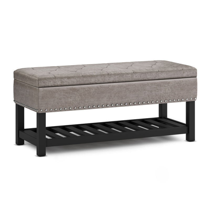 Lomond - Upholstered Storage Ottoman Bench - R&R Furniture Gallery (Fountain Valley, CA)