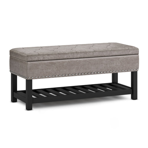 Lomond - Upholstered Storage Ottoman Bench - R&R Furniture Gallery (Fountain Valley, CA)