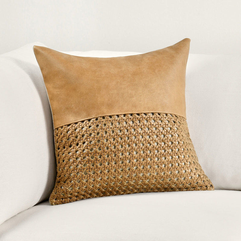 Timeless - TL Toscano Leather Pillow - R&R Furniture Gallery (Fountain Valley, CA)