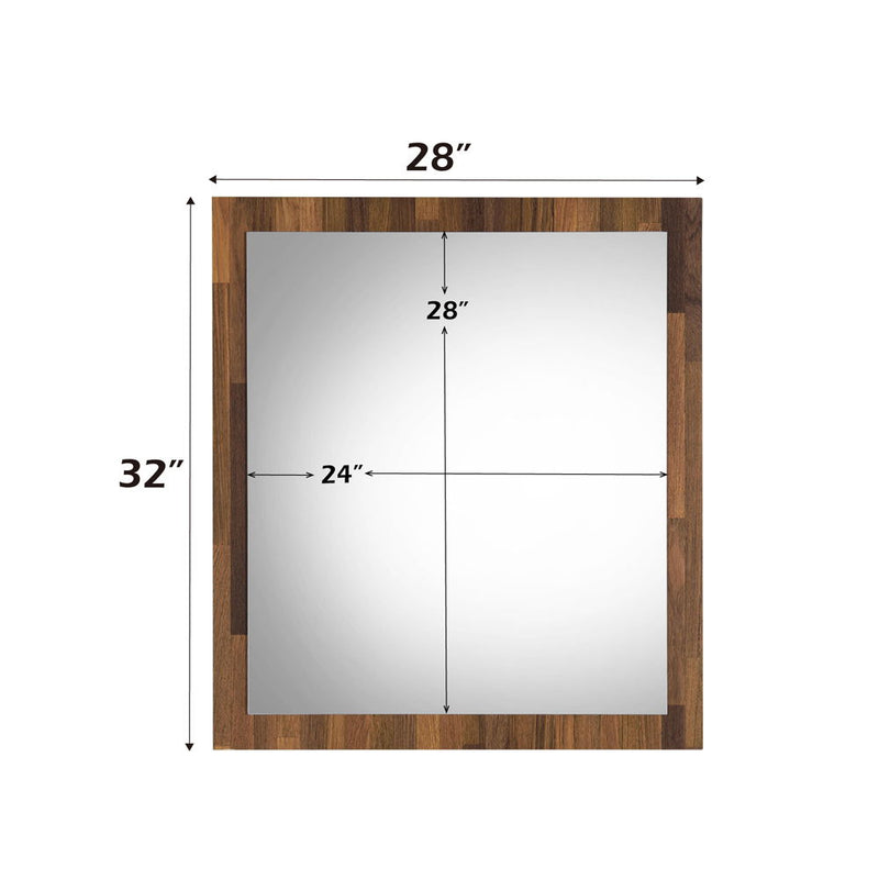 Hestia - Mirror - Walnut - R&R Furniture Gallery (Fountain Valley, CA)