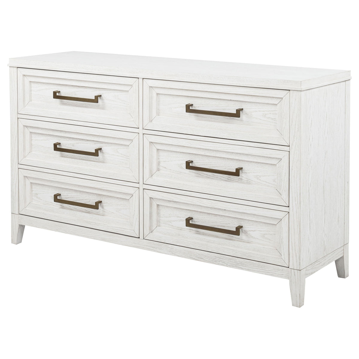 Inverness - 6 Drawer Bedroom Dresser - White