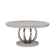 Eclipse - Round Dining Table - Moonlight Gray - R&R Furniture Gallery (Fountain Valley, CA)