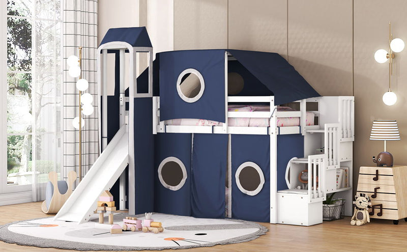 Loft Bed With Tent And Tower - R&R Furniture Gallery (Fountain Valley, CA)