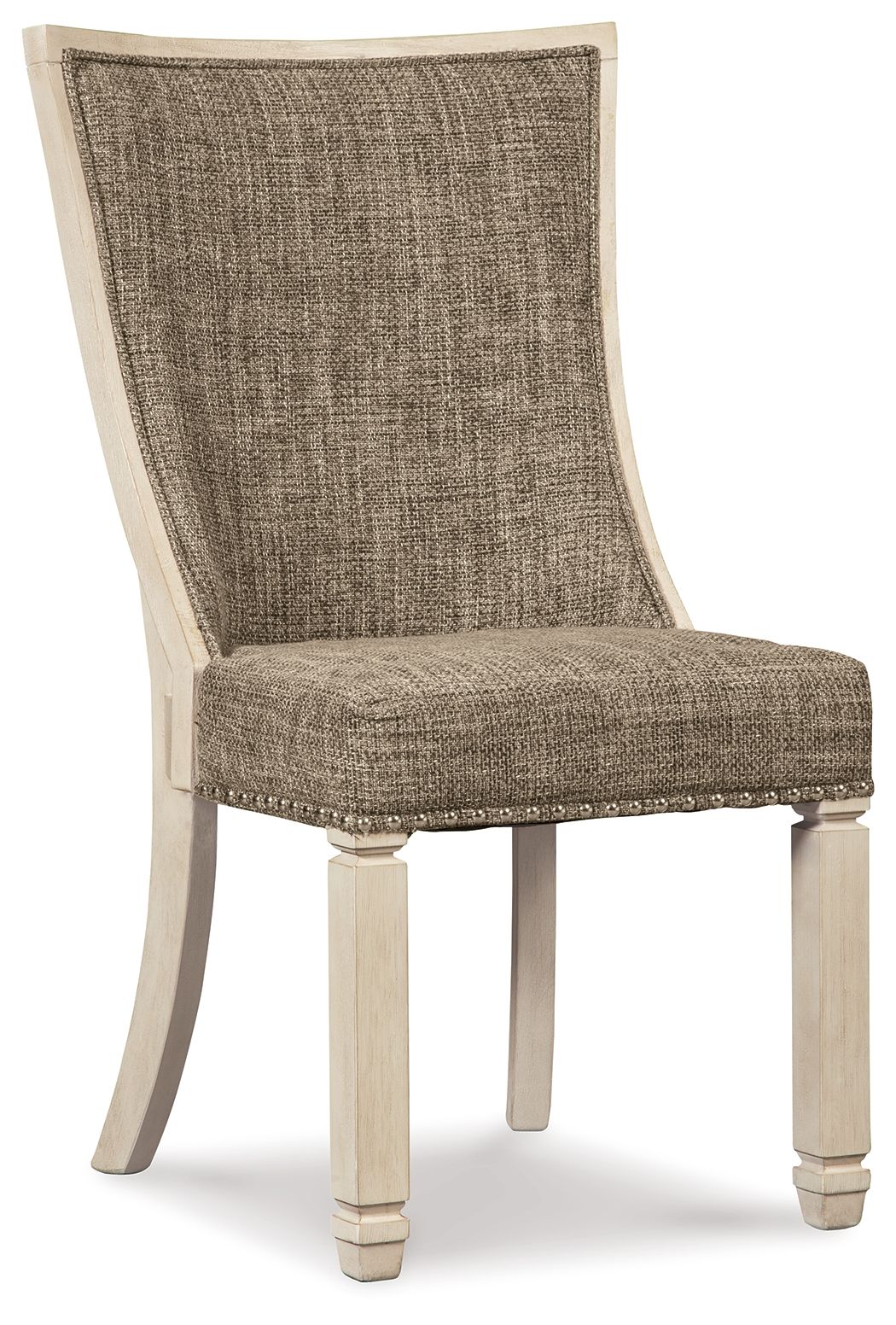 Bolanburg - Dining UPH Side Chair (Set of 2) - Lattice Back - Brown / Beige - R&R Furniture Gallery (Fountain Valley, CA)