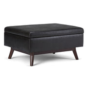 Owen - Upholstered Rectangular Storage Ottoman - R&R Furniture Gallery (Fountain Valley, CA)