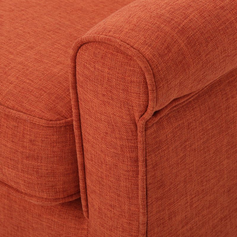 Classic Loveseat With Rolled Armrests And Button Tufting - R&R Furniture Gallery (Fountain Valley, CA)
