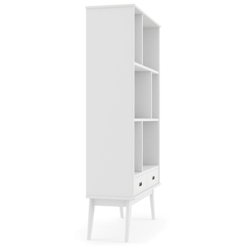 Draper - Mid Century Wide Bookcase And Storage Unit - R&R Furniture Gallery (Fountain Valley, CA)