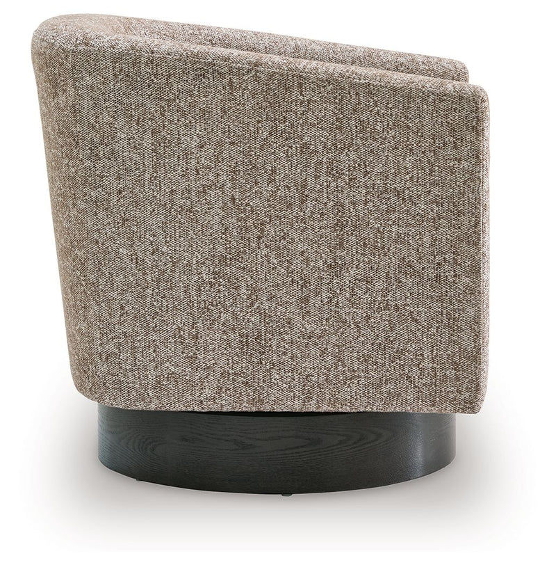 Jorryn - Swivel Accent Chair - Brown - R&R Furniture Gallery (Fountain Valley, CA)