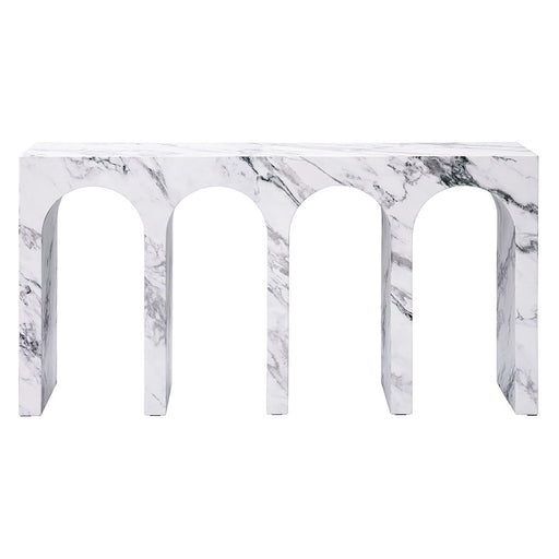 Fritzy - Console Table - Engineered Stone - R&R Furniture Gallery (Fountain Valley, CA)