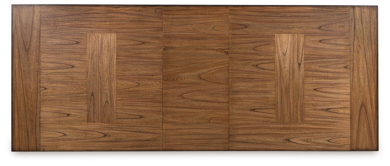 Greddinton - Dining Extension Table - Brown / Black - R&R Furniture Gallery (Fountain Valley, CA)