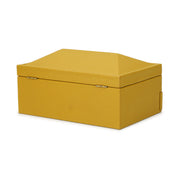 Knox - Vegan Leather Contract-Grade Jewelry Box - Mustard Yellow - R&R Furniture Gallery (Fountain Valley, CA)