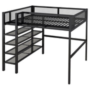 Loft Bed With 4 Tier Shelves And Storage - R&R Furniture Gallery (Fountain Valley, CA)