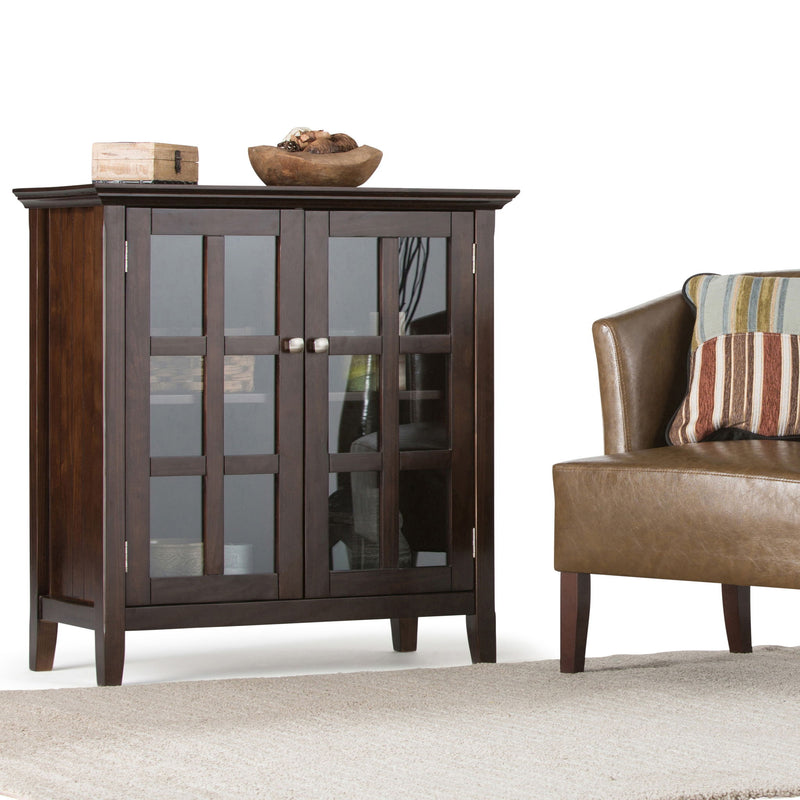 Acadian - Low Storage Cabinet - Brunette Brown - R&R Furniture Gallery (Fountain Valley, CA)