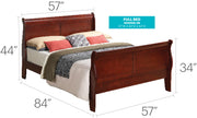 Panel Sleigh Bed - R&R Furniture Gallery (Fountain Valley, CA)