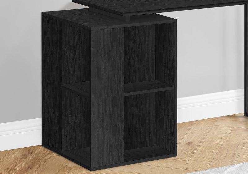 Computer Desk, Home Office, Left, Right Set-Up, Storage Shelves, Work, Laptop, Contemporary, Modern - R&R Furniture Gallery (Fountain Valley, CA)