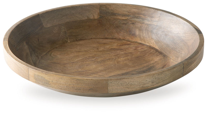 Clayburg - Bowl - Natural Brown - R&R Furniture Gallery (Fountain Valley, CA)