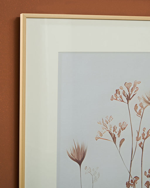 Chettings - Wall Art Set (Set of 4) - Beige / Gray / Blush - R&R Furniture Gallery (Fountain Valley, CA)
