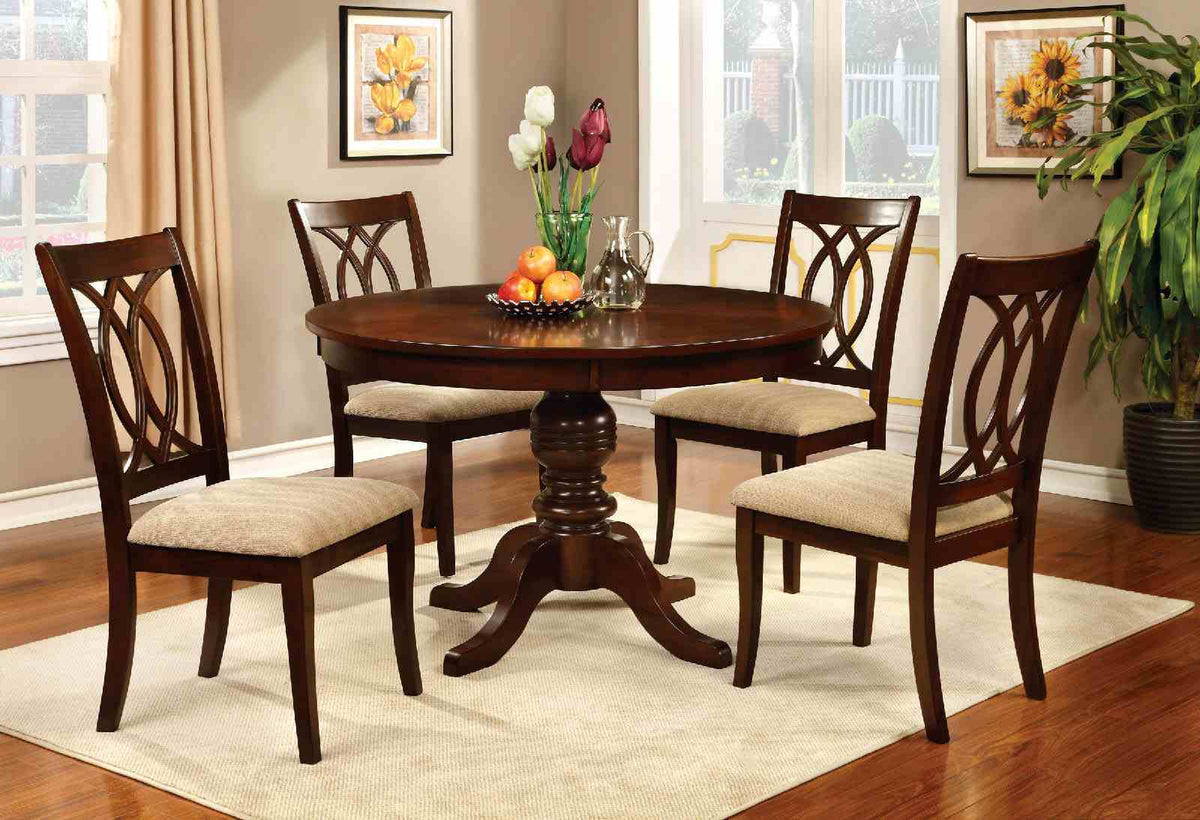 Carlisle - 5 Pc. Round Dining Table Set