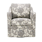 Wide Seat Arm Chair With 360 Degree Rotation - R&R Furniture Gallery (Fountain Valley, CA)