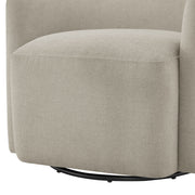 Ardena - Modern Swivel Barrel Chair - R&R Furniture Gallery (Fountain Valley, CA)