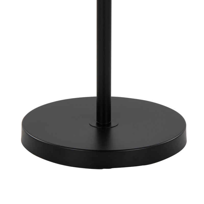 Lumi Source Tier contemporary floor lamp with sleek design and adjustable metal arm standing on a wooden floor.