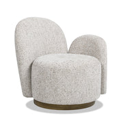 Duo - One-Arm Swivel Accent Chair - R&R Furniture Gallery (Fountain Valley, CA)