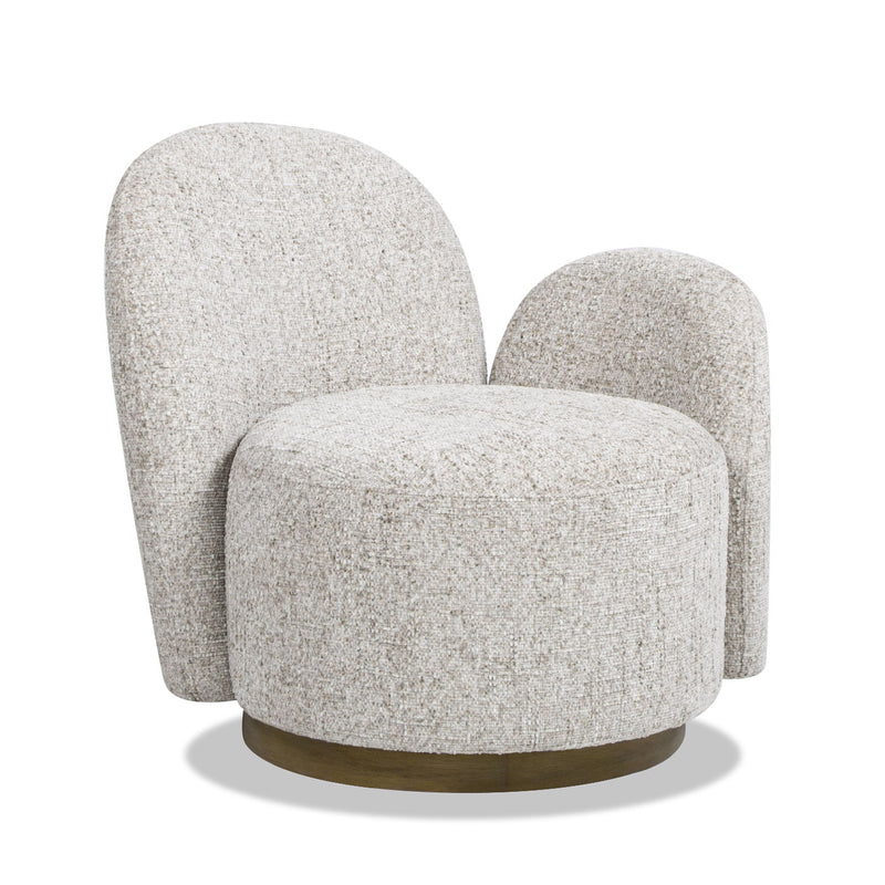 Duo - One-Arm Swivel Accent Chair - R&R Furniture Gallery (Fountain Valley, CA)