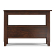 Warm Shaker - Narrow Side Table - Brown - R&R Furniture Gallery (Fountain Valley, CA)