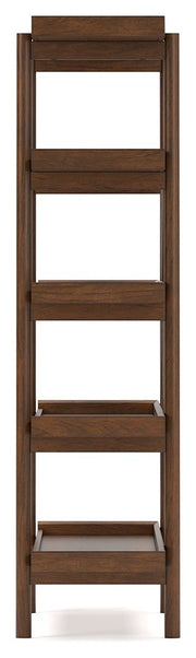 Lyncott - Bookcase - Brown - R&R Furniture Gallery (Fountain Valley, CA)