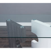 Iris - Dining Table - Gray - R&R Furniture Gallery (Fountain Valley, CA)