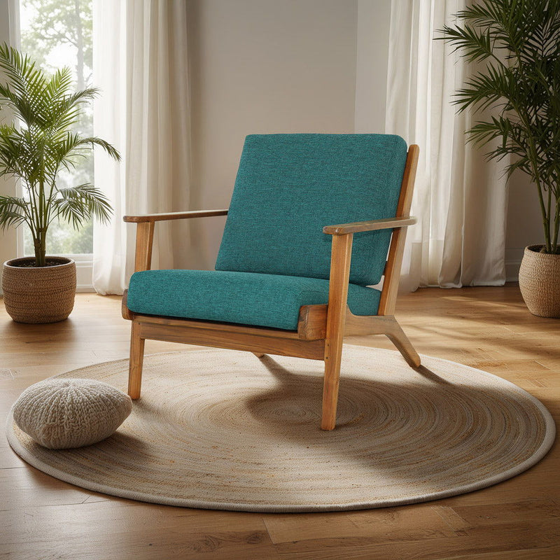 Connor - Modern Genuine Lounge Chair - R&R Furniture Gallery (Fountain Valley, CA)