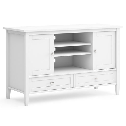 Warm Shaker - Transitional Style TV Media Stand - R&R Furniture Gallery (Fountain Valley, CA)