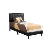 Button Tufted Bed Charming For Cozy Spaces - R&R Furniture Gallery (Fountain Valley, CA)