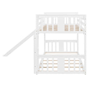 Bunk Bed With Convertible Ladder And Slide - R&R Furniture Gallery (Fountain Valley, CA)