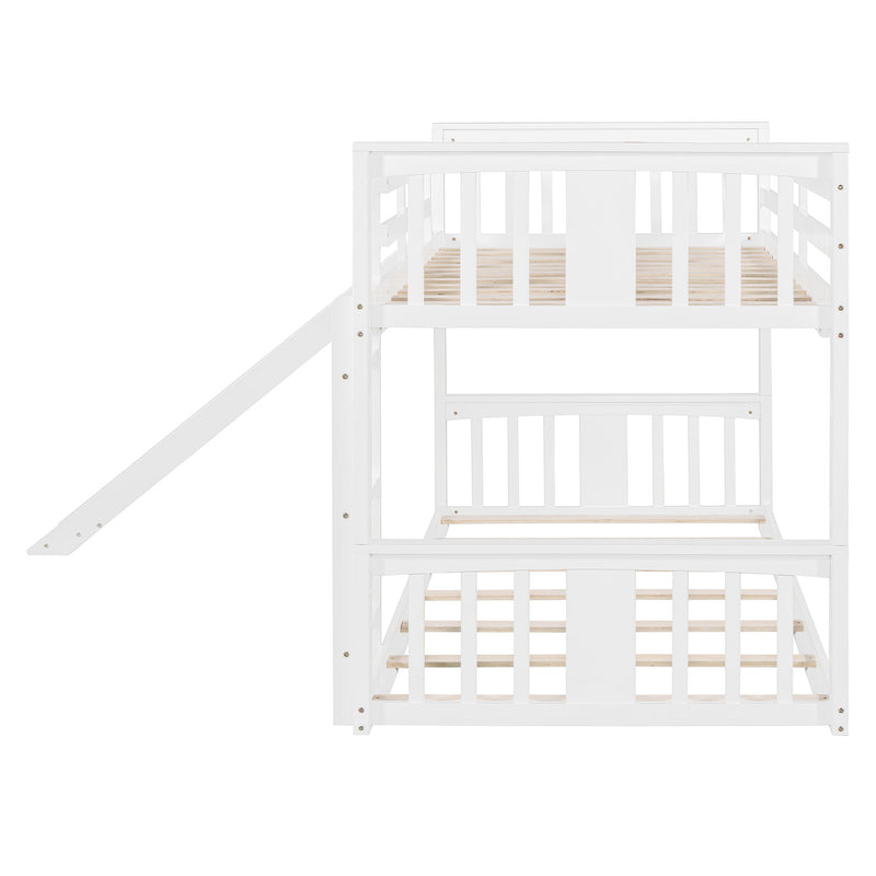 Bunk Bed With Convertible Ladder And Slide - R&R Furniture Gallery (Fountain Valley, CA)