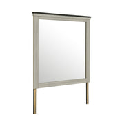Augusta - Mirror With Sleek Frame, Large Scale Mirror For Dresser - Beige Brown - R&R Furniture Gallery (Fountain Valley, CA)