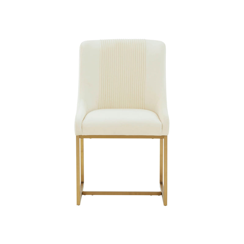 Lisa - Velvet Dining Chair - R&R Furniture Gallery (Fountain Valley, CA)
