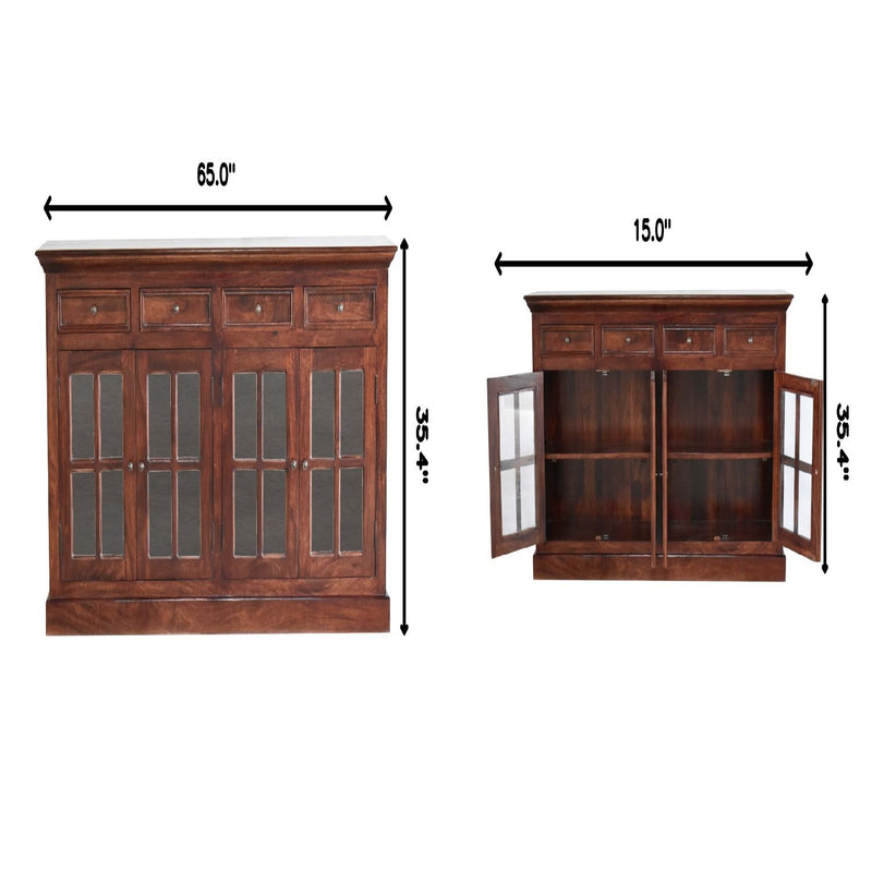 Large Glazed Sideboard - R&R Furniture Gallery (Fountain Valley, CA)