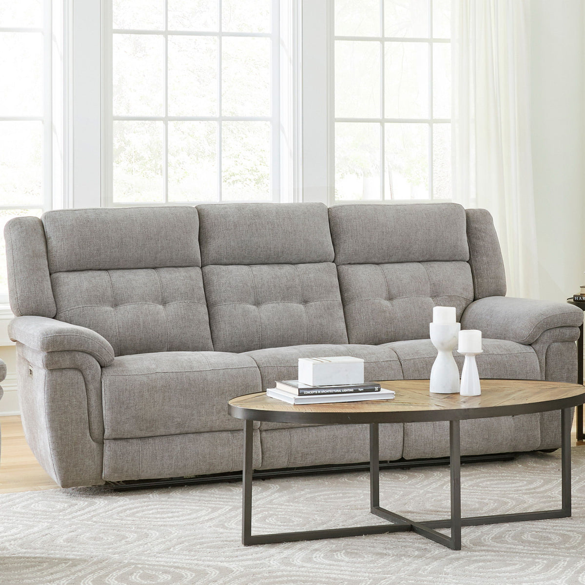 Richland - Power Reclining Sofa Set