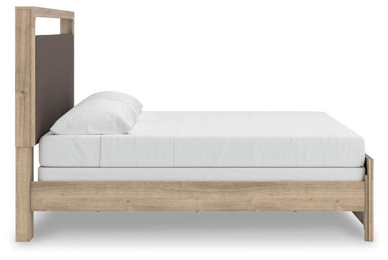 Kinlanni - Upholstered Panel Bed - R&R Furniture Gallery (Fountain Valley, CA)