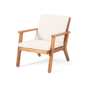 Outdoor Club Chair With Cushion - R&R Furniture Gallery (Fountain Valley, CA)