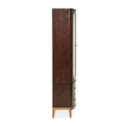Camellia Field - Display Cabinet - Dark Brown - R&R Furniture Gallery (Fountain Valley, CA)