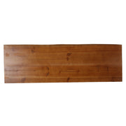 Modern industrial breakfast bar table with metal hairpin legs and wood veneer top, by Noble House, ideal for kitchen or dining space.