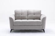 Callie - Woven Fabric Loveseat - R&R Furniture Gallery (Fountain Valley, CA)