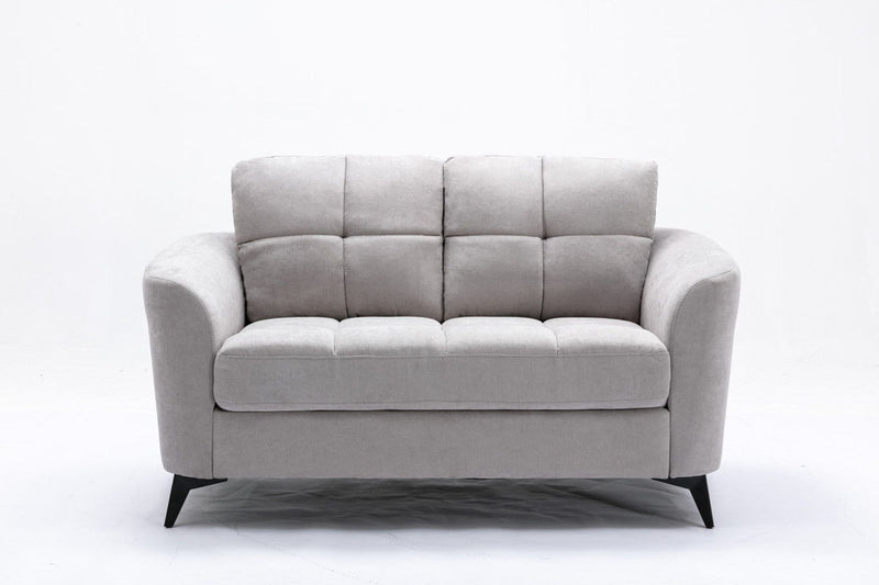 Callie - Woven Fabric Loveseat - R&R Furniture Gallery (Fountain Valley, CA)