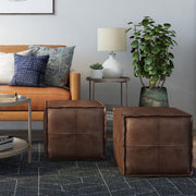 Brody - Versatile Square Pouf - R&R Furniture Gallery (Fountain Valley, CA)