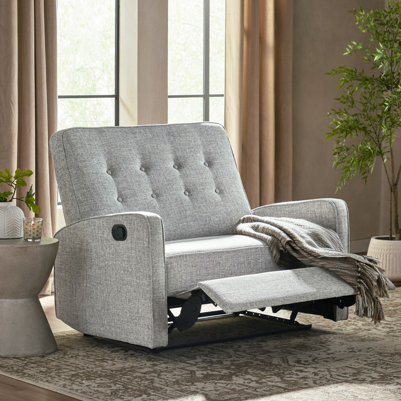 Manual Standard Wide Recliner - R&R Furniture Gallery (Fountain Valley, CA)