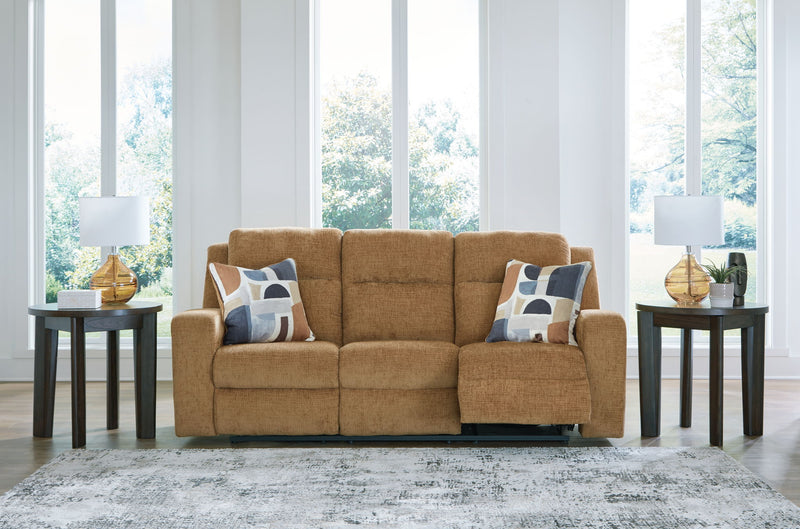 Kanlow - Reclining Sofa - R&R Furniture Gallery (Fountain Valley, CA)